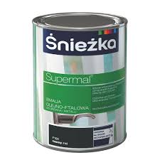 Supermal Sniezka negru mat 0.8 L