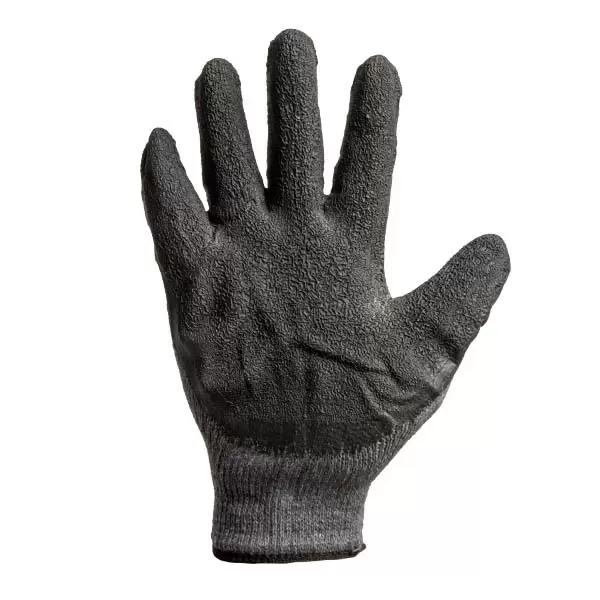 373314 Mănuși din bumbac gri, acoperire spumă gri de latex tur. inc., man. tric. 9 "(L) Profmet