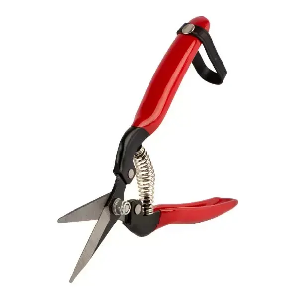 Foarfeca de gradina cu maner cu acoperire PVC 180mm