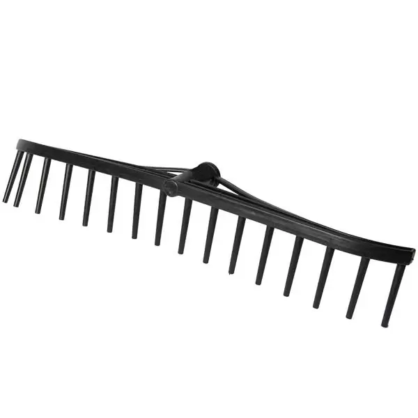 389386 Grebla p/u fan 16 dinti, din plastic, fara coada