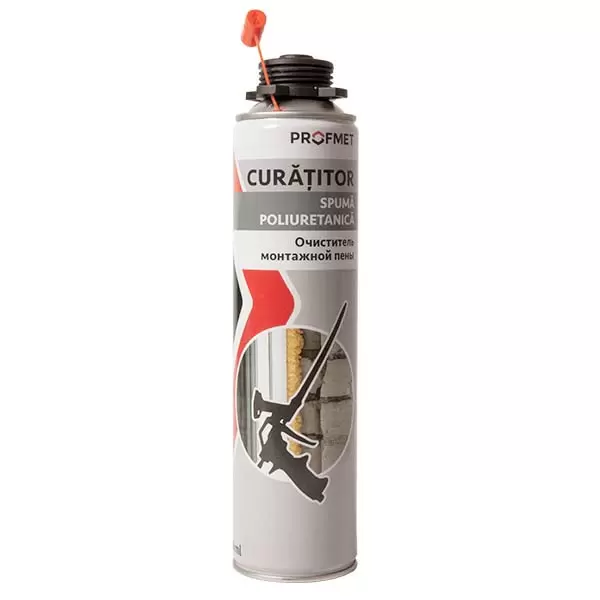 Curatitor spuma poliuretanica 600ml 