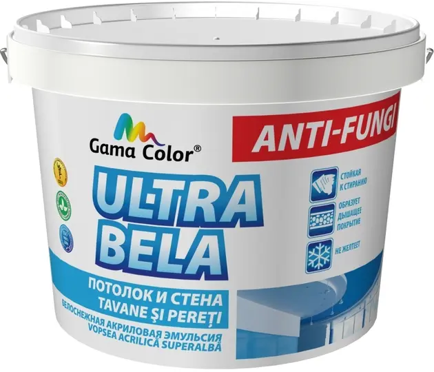 Ultra Bela 6,3kg perete si tavan Gama 