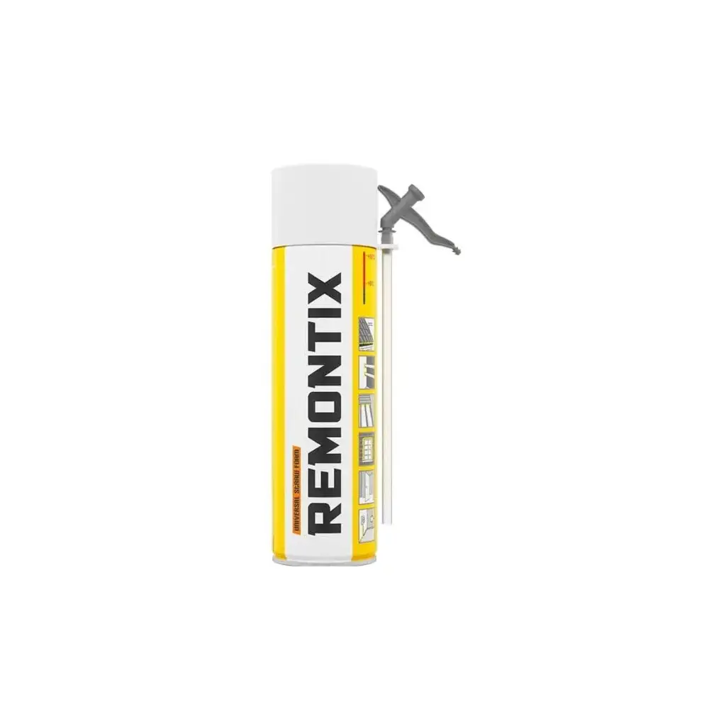 Spuma pentru montaj Remontix 750 ml, 520 g