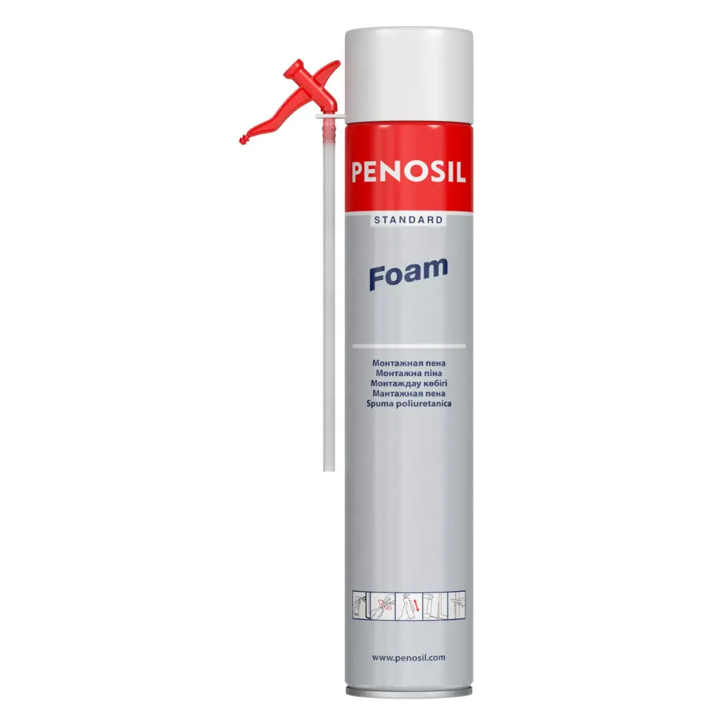 Spuma pentru montaj poliur Penosil Standard 740 ml, 780 g