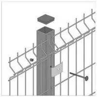 Panou gard bordurat - Eurogard   ,ZN, H-700, L-2500 d-3.7 mm