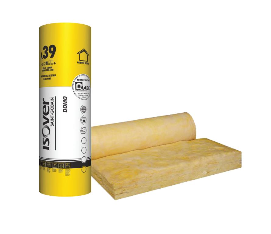 Vata min. Isover Domo Twin λ39 50 mm 14.4m2 (1.2m*12m) top calitate