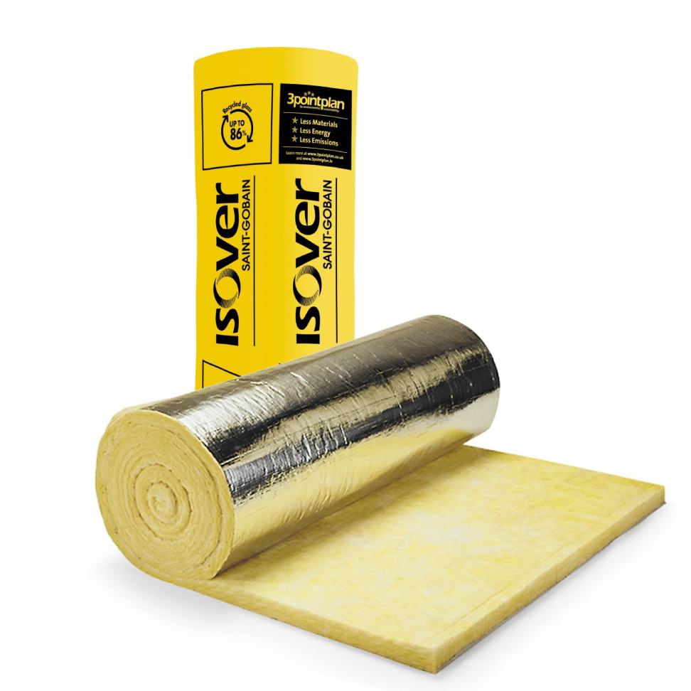 [Cod 02111] Vata min. Isover Rio Aluminium 50 mm / 14.4 m2 (1.2m*12m)