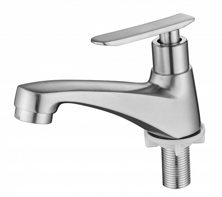 Baterie pentru lavoar pentru apă rece din inox