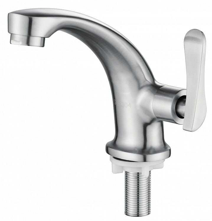 Baterie pentru lavoar pentru apă rece din inox