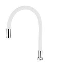 Gât flexibil pentru baterie alb