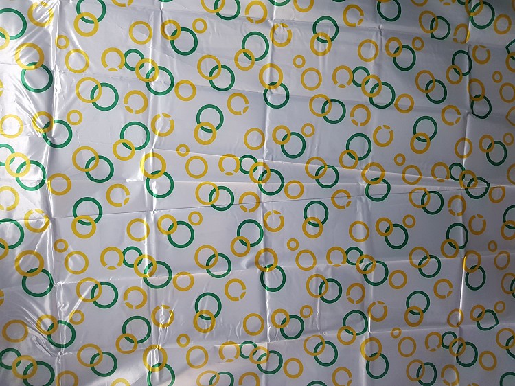 Perdea pentru duș 180*170  (inel)