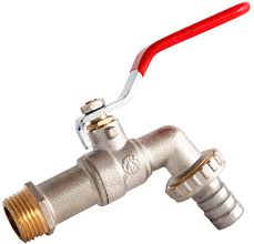 Robinet butoi 1/2 cu șanț (alamă)