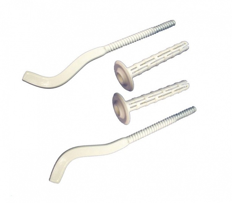 Consolă pentru calorifer din fontă 9x280 mm (pereche)