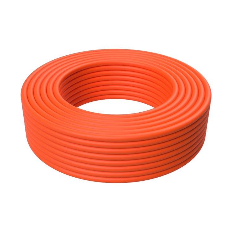 Furtun de gaz BRTZ portocaliu 9x17 mm (furtun pentru oxigen)