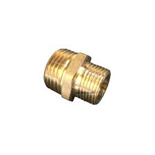 Fiting cilindric de trecere din alamă 1/2 M*3/8 M