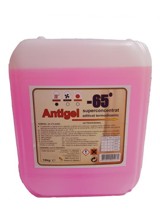 Agent termic -65°C (10L) concentrat