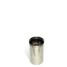Tub Ø150 0,5M inox