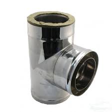 Teu 90⁰ Ø180/250 inox/inox