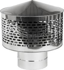 Deflector cu protecție scântei Ø180 inox