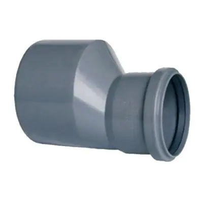 Reducție PVC canalizare, Ø110x50, înaltă, gri, Turplast-Bis