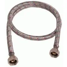 Furtun 40cm MM flexibil din oțel inoxidabil pentru apă 