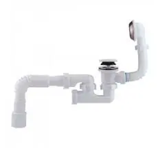 Sifon pentru cadă 1 ½ / 40mm cu revizie (B0550K) cu clapetă