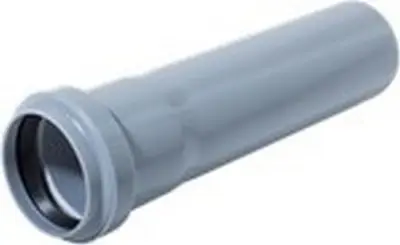 [Cod: 5156] Țeavă PVC Ø50x1,8x315 mm, canalizare SN2,  gri, TURPLAST-BIS