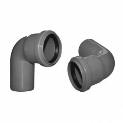 Cot PP, Ø50/67° canalizare, gri, Aquer