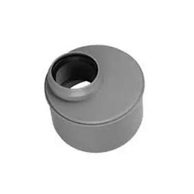 Reducție PP canalizare, Ø110x50, joasă, gri, Aquer