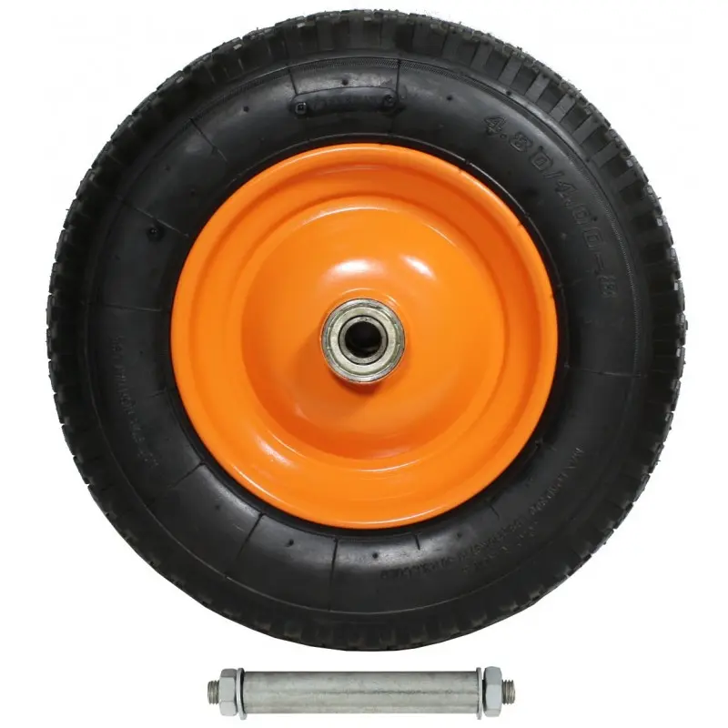 [Cod D20110] Roata Roaba PR 4.00-8+Axa