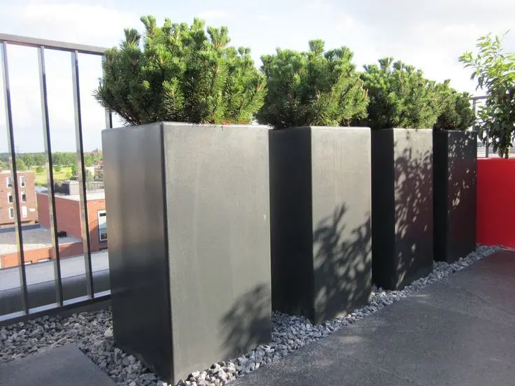 Jardiniera stradala din beton "Sidney" S