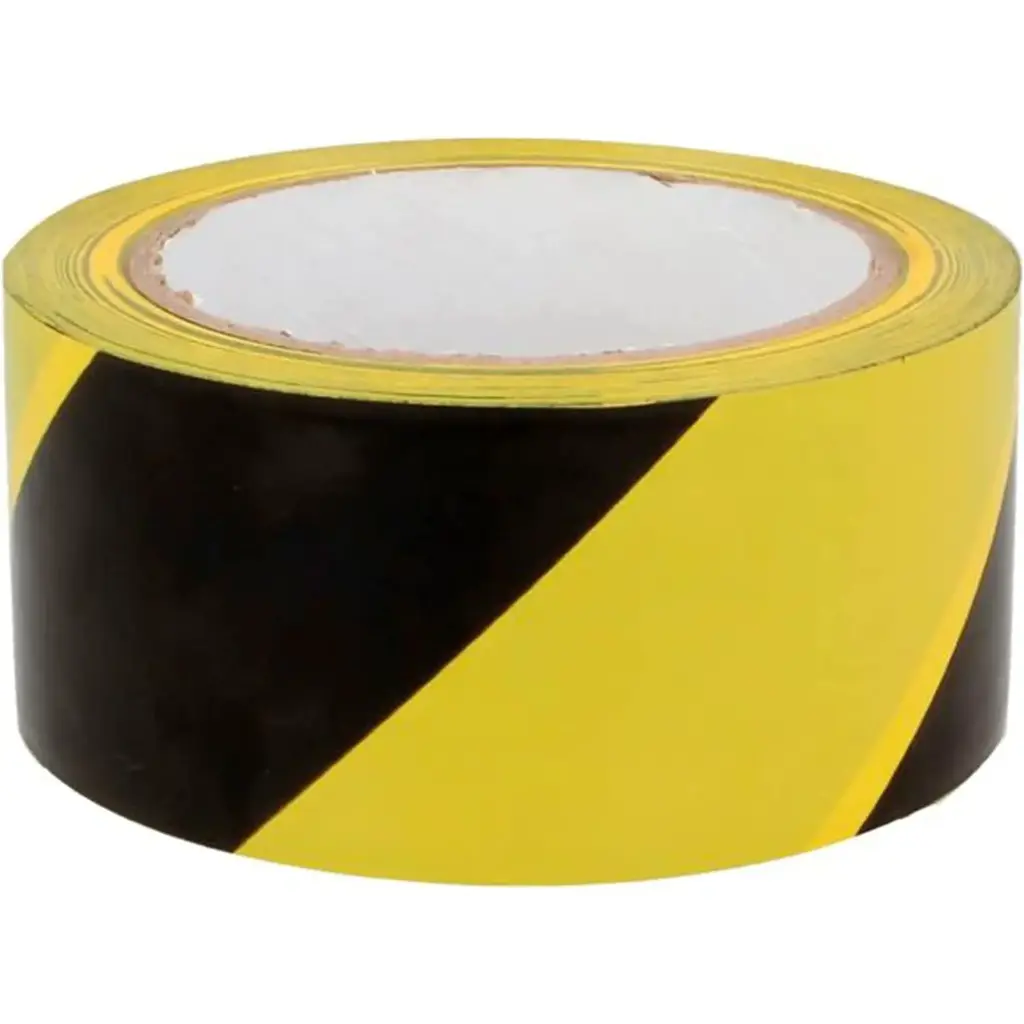 [33316] Banda de semnalizare galben-negru 60mm x110m (1/pac)