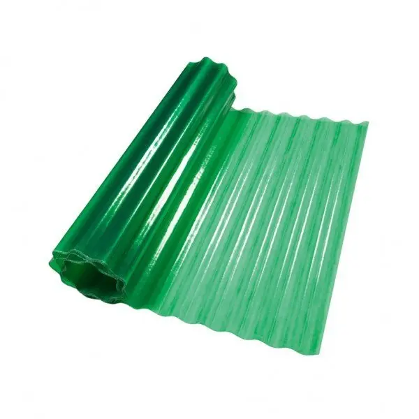 Ardezie H-1,5m poliester ondulata Verde (m2)