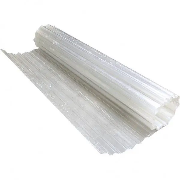 Ardezie H-1,5m poliester ondulata Transparent (m2)