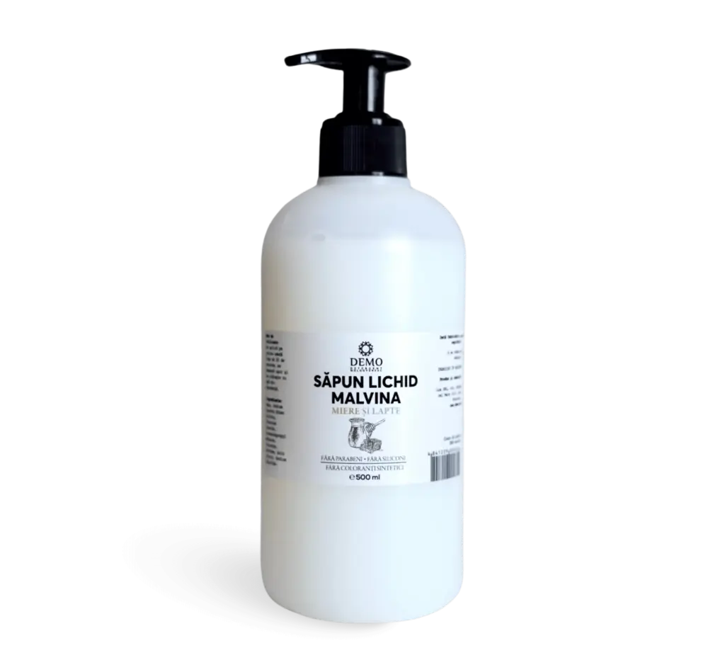 SAPUN LICHID CU CREMA MIERE ȘI LAPTE  500 ml DEMO