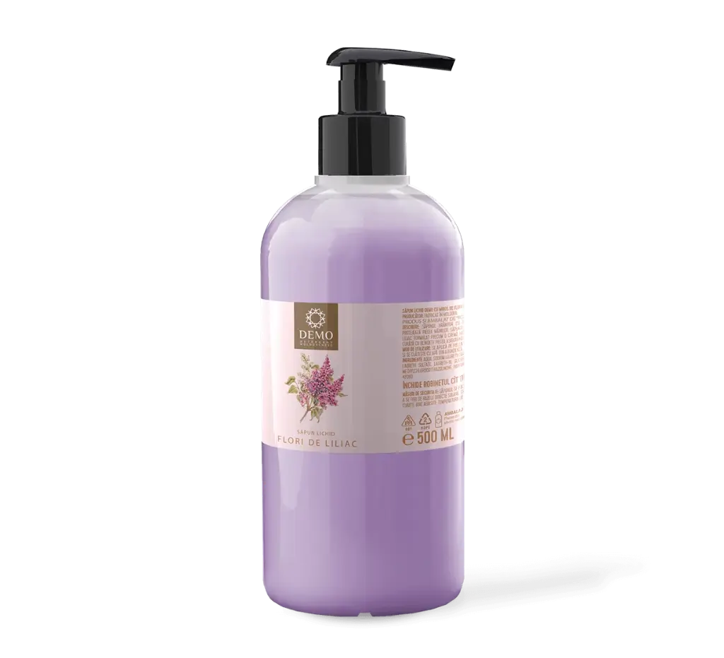 Sapun lichid flori de liliac 500ml DEMO