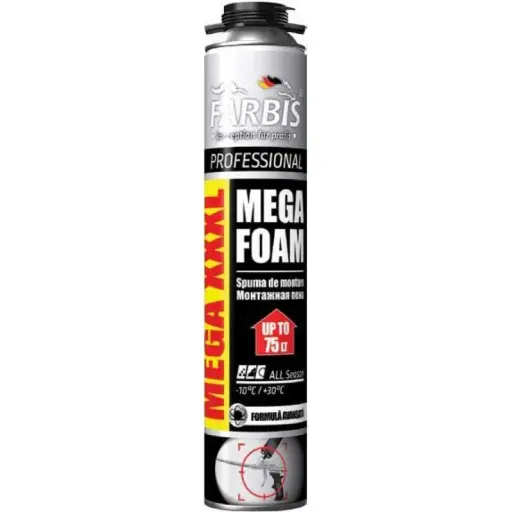 Spuma pentru montaj MEGA XXL Farbis 1010 gr