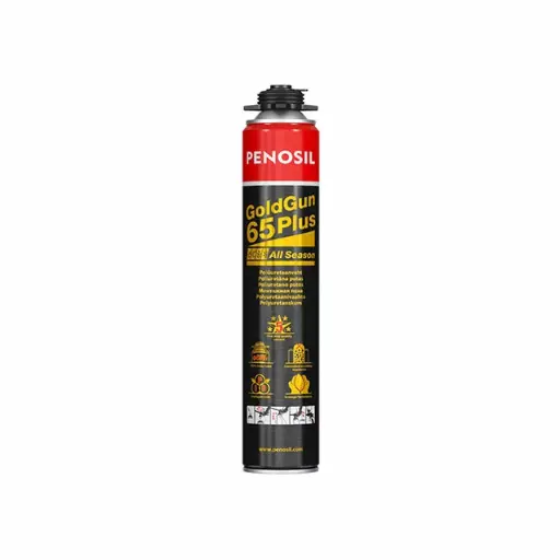 Spuma pentru montaj cu pistolul Penosil GoldGun 65 Plus - 850 ml, 1035 g
