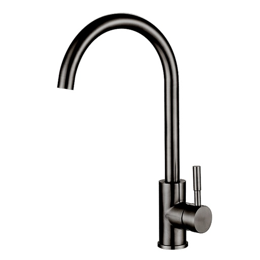 Baterie pentru bucătărie din inox negru