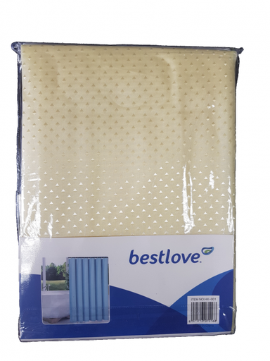 Perdea pentru duș 180*180  (galben)