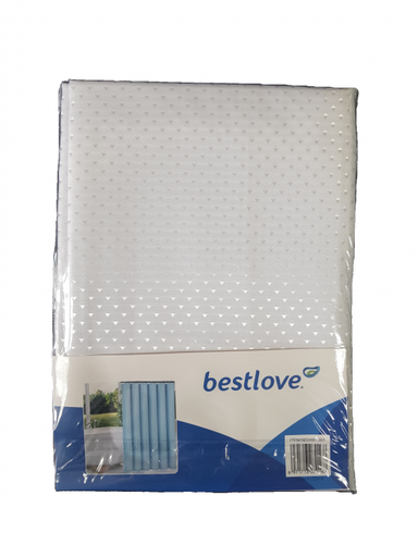 Perdea pentru duș 180*180  (alb)