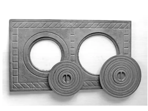 Plita p/u soba cu cercuri (700*410*14) S003