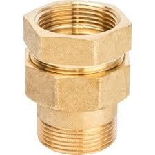 Mufă americană dreaptă 1 1/4 alamă