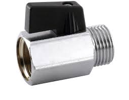 Robinet mini pentru apă cu bilă 1/2" F-M (filet interior-exterior)