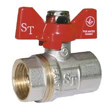 Robinet cu bilă pentru apă 1/2" F-F LB PN40