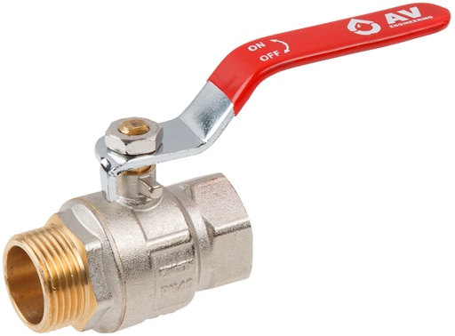 Robinet cu bilă pentru apă 1" F-M (Premium)