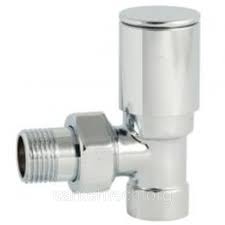 Robinet pentru calorifer 1/2 alimentare (cromat) unghiular