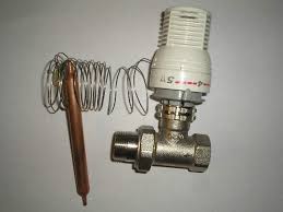 Robinet 1 drept cu termostat și senzor de temperatură