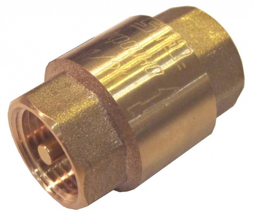 Supapă de sens 3/4" alamă (întărită)
