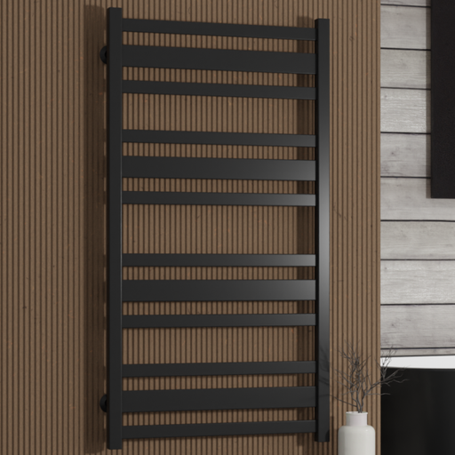 Uscător de prosoape SOLAR 500x800 inox (negru)